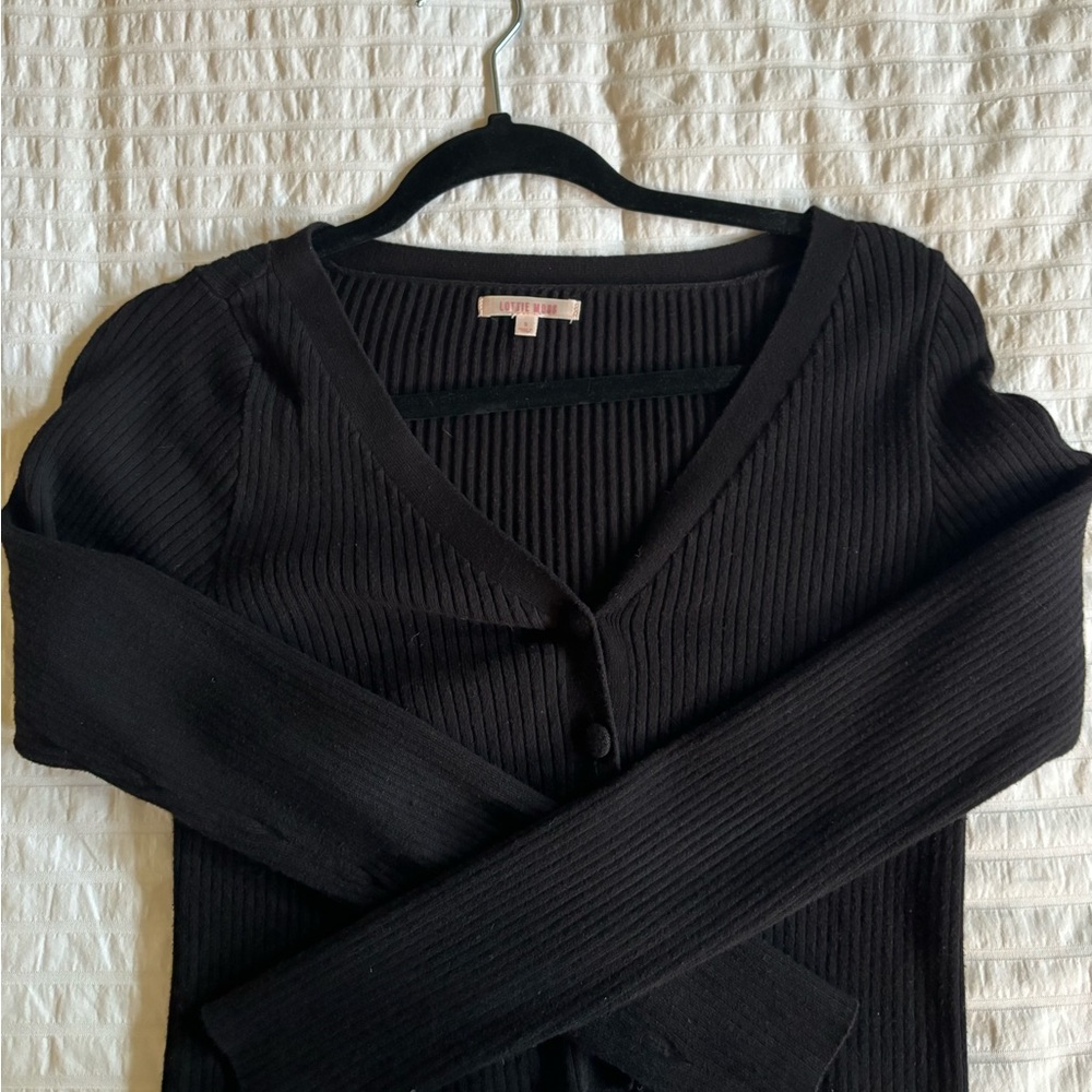 pacsun black cardigan